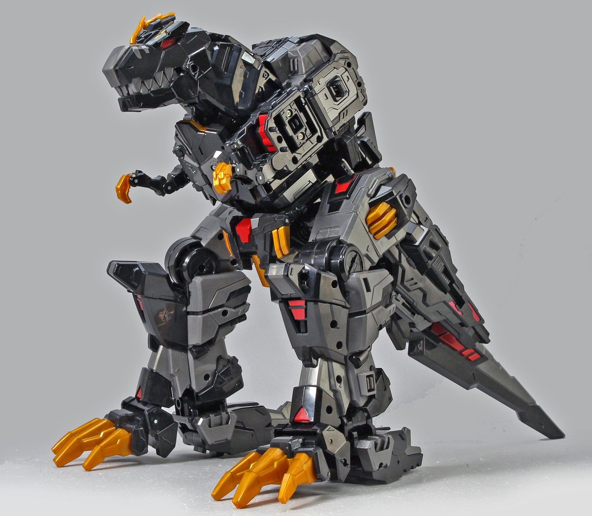 最強恐竜ミニフォース 「レックスカイザー（렉스카이저）」のブラック