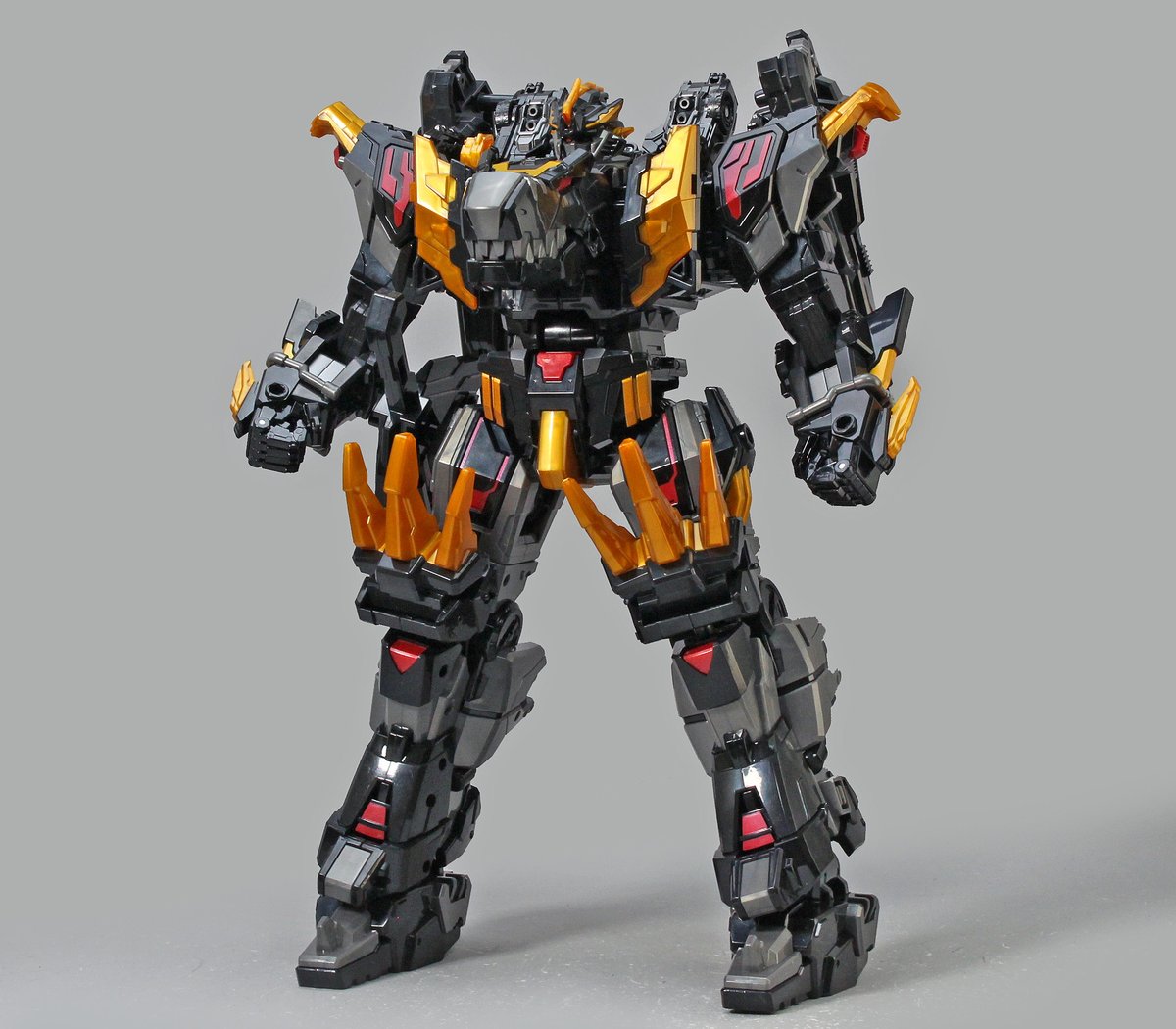 最強恐竜ミニフォース 「レックスカイザー（렉스카이저）」のブラック 