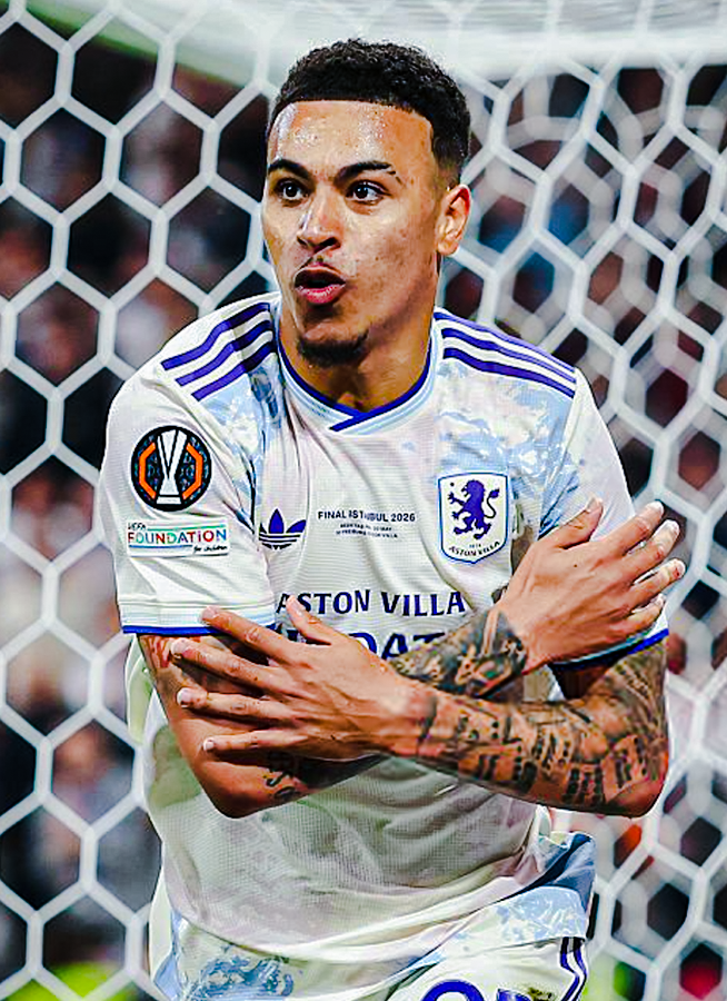 theSlashMethod's tweet photo. In a European final?
Tielemans, a volley from a short corner routine.
Buendía, a stunning second.
Watkins, the channel run that put it to bed.
3-0. Just Emery doing what Emery does. https://t.co/O6qlpzqPEW