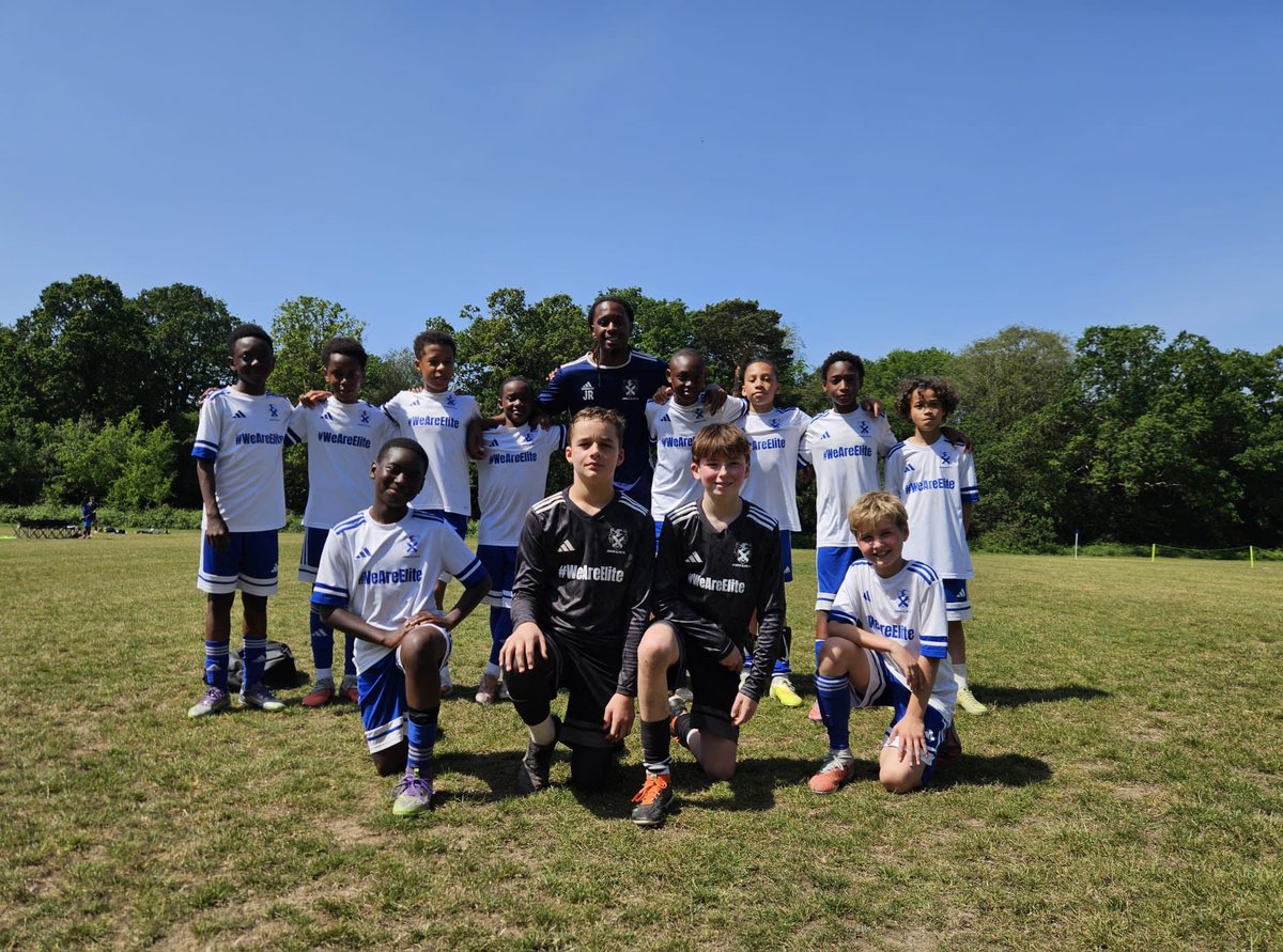 JuniorEliteFC's tweet photo. ⚽️ - A brilliant journey for our U12s, finishing as league runners up and signing off the season together in style. 

#WeAreElite #DevelopingExcellence @TandridgeYFL @KentYouthLeague https://t.co/dcR1OtaFfZ