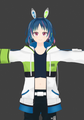 mieln_'s tweet photo. インナ―塗って、細かいところを塗ればテクスチャは完成かな？の状態
ズボンの影入れめっちゃ頑張った… https://t.co/GOOij9pS87