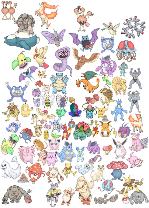 祝ポケモン30周年!! カントーポケモンを1日1匹描けたらなと。 図鑑No.0087 ジュゴン #ポケモン30周年 #ポケモン #イラスト