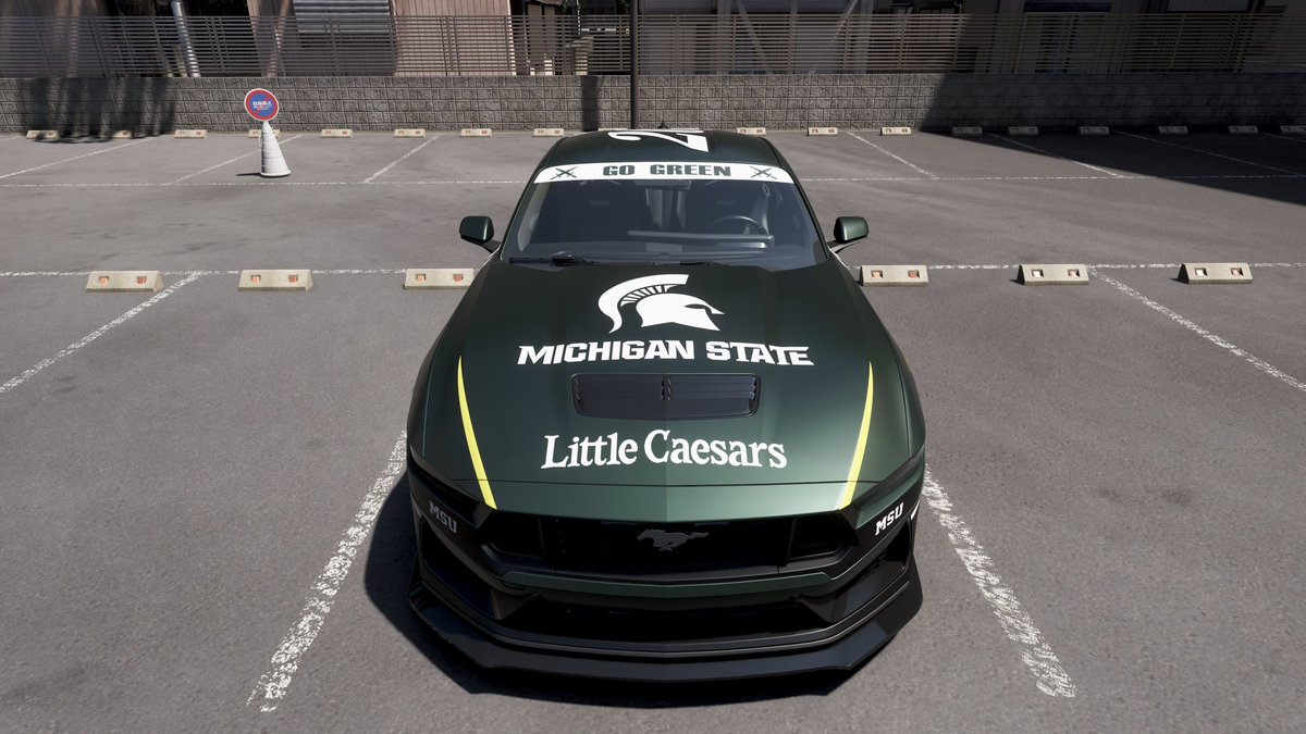 Toothy1002's tweet photo. Michigan state Spartans Ford Mustang 
Share code : 449 569 462
"MSU SPARTANS" 
#ForzaHorizon6 #FH6 #MSU #MichiganState #GoGreen https://t.co/ntN67z69F4