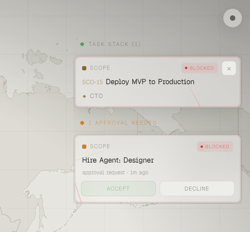 tomosman's tweet photo. Aiming to make building zero-human companies feel more like playing a game than doing work. Just with real money.

Inspired by a combo of Eve Online, Factorio and Solo Leveling.

Levels, Achievements, Streaks, AI Assisted guidance and tons more.

Multiplayer by default. https://t.co/IJlBecSx8y