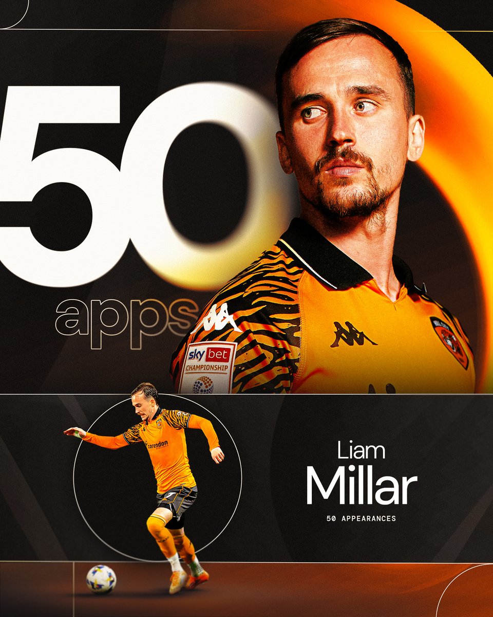 HullCity's tweet photo. Wembley isn't a bad place to make your 50th Hull City appearance 🥳

Congrats, @liammillar11 👏

#hcafc https://t.co/tzjMSCfI9r