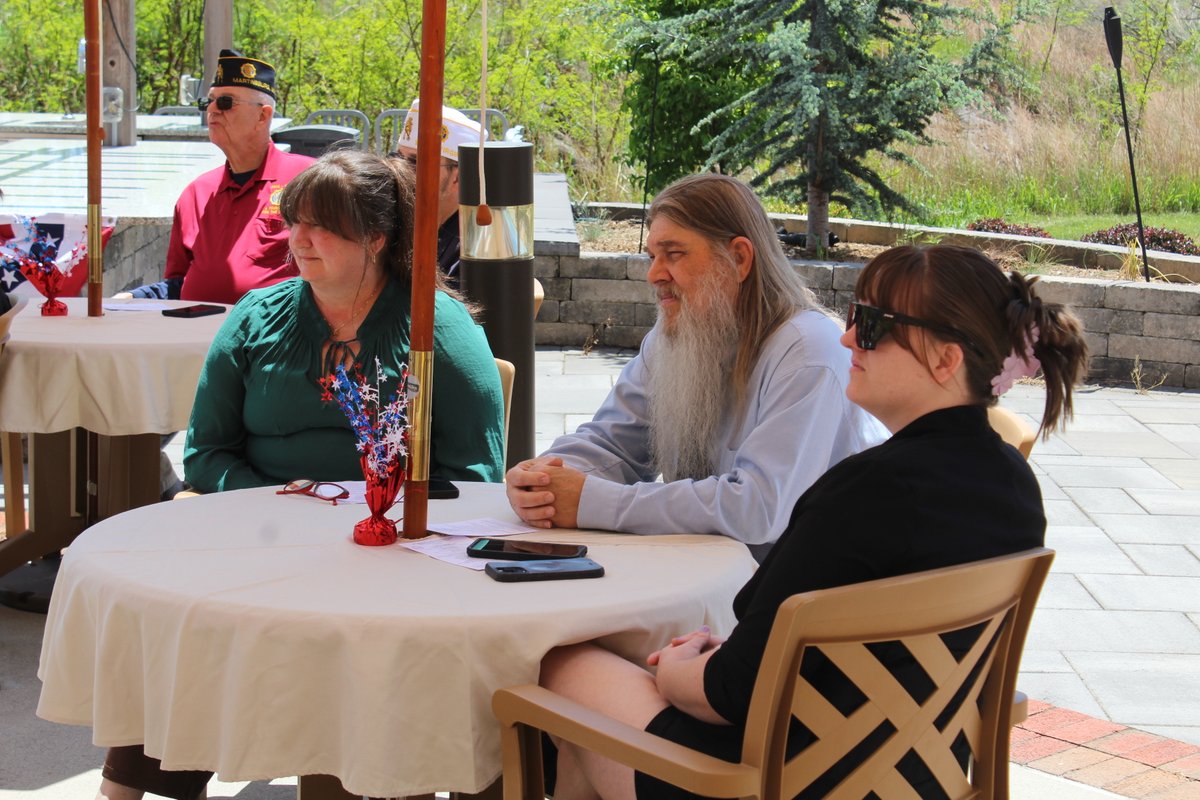 BlueRidgeCTC's tweet photo. On May 15th, we proudly held our first-ever Veteran Graduate Cord Ceremony on the patio of the Bruin Café. The ceremony recognized graduates representing all branches of the US military.
For more info and the list of recognized students, click here: https://t.co/Ugydl19adU https://t.co/w7lnHvD1ZO