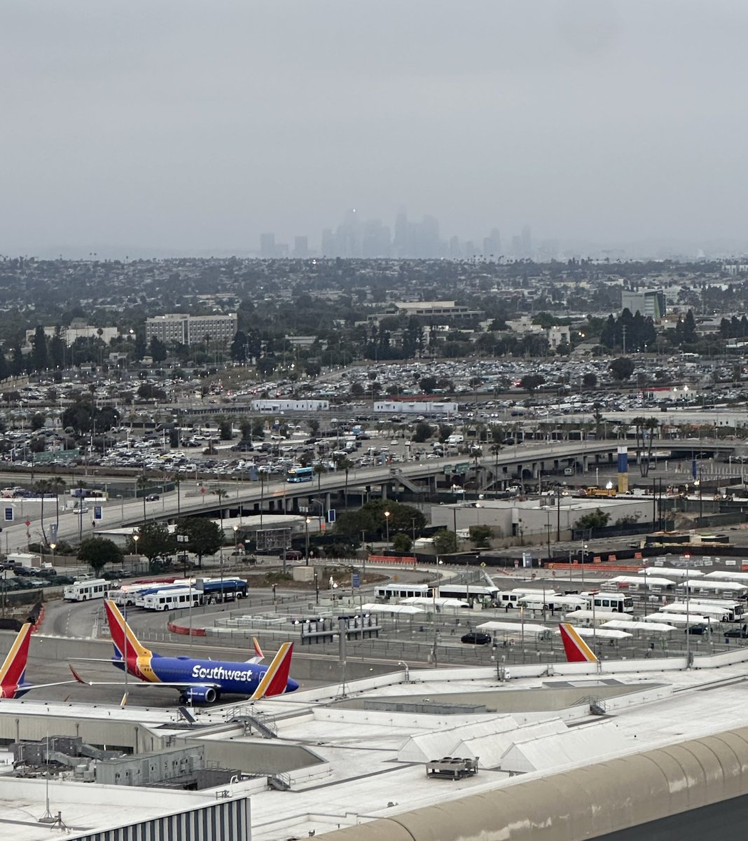 RickDickertWX's tweet photo. The start to another #MayGray day from here at @flyLAXairport -
Good Sunday morning everyone!
Little change in the weather pattern is expected today across Southern California..
Morning overcast …
Slow clearing…
Below average temps..

Today’s Forecast Highs-
66°-72° Coast
73°-76° LA/Inland OC
77°-81° Valleys/IE 
Stay safe and enjoy!

Image 6:19 am PDT