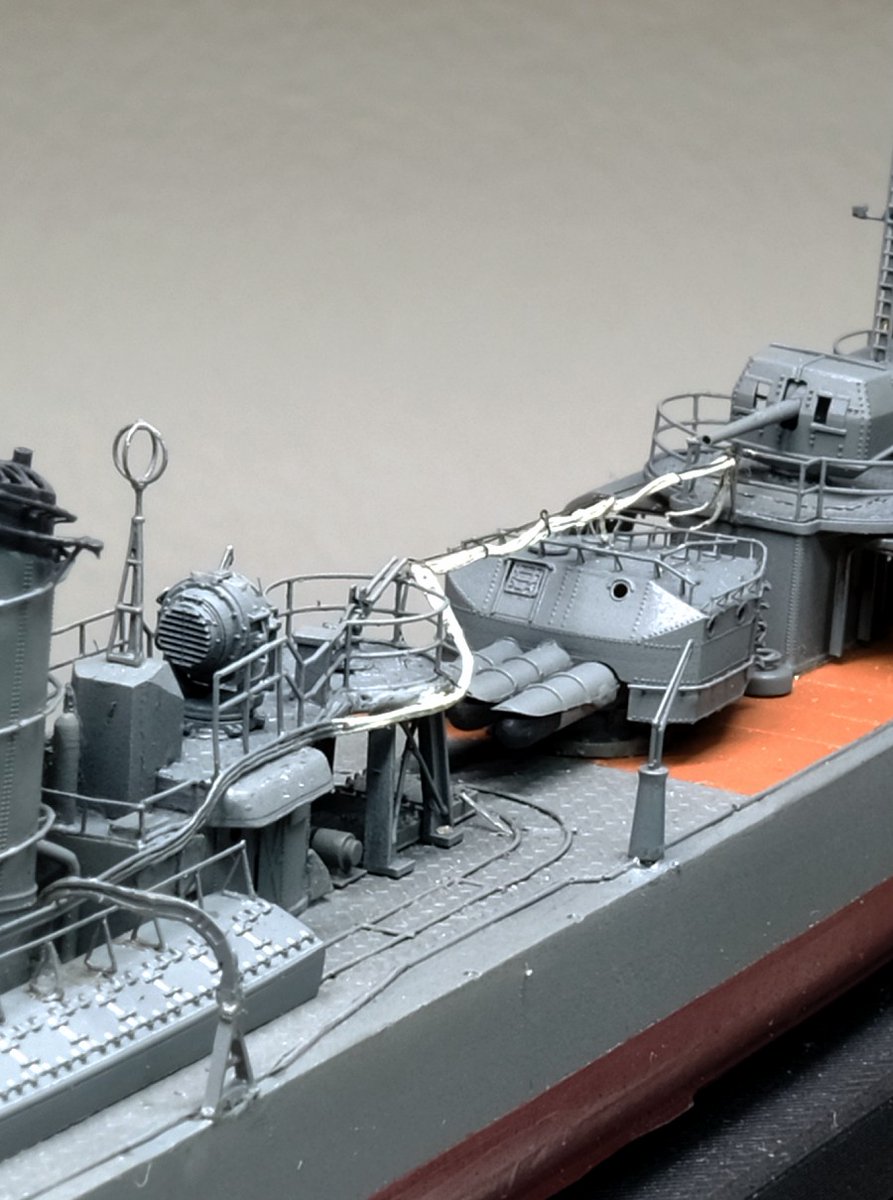 鳶色2号@TRIUMPH MODEL 1/350 Mutsuki tweet media