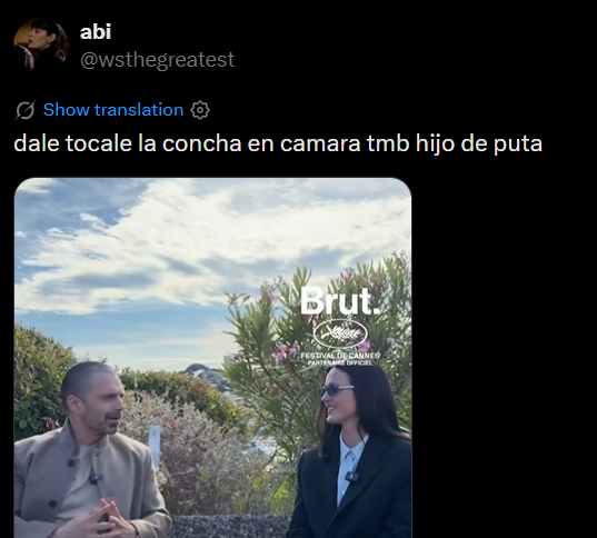 onanaykinnie's tweet photo. @ivyinthesnow it so weird like they literally said "Go on, touch her pussy on camera too, you son of a bitch.” in this one tweet https://t.co/m4bpt85evC