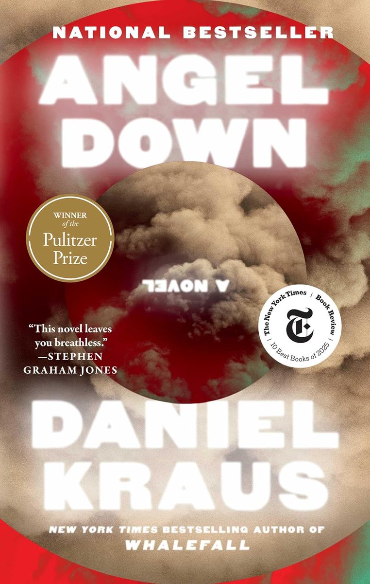 rickschmitt64's tweet photo. Angel Down (Pulitzer Prize Winner)
https://t.co/M6Buke9imC 
RELEASE DATE: JULY 29th, 2026

PULITZER PRIZE WINNER • NEW YORK TIMES TOP TEN BOOKS OF 2025 • INDIE BESTSELLER • USA TODAY BESTSELLER

The critically acclaimed author of the “crazily enjoyable” (The New York Times) Whalefall returns with an immersive, cinematic novel about five World War I soldiers who stumble upon a fallen angel that could hold the key to ending the war.

Private Cyril Bagger has managed to survive the unspeakable horrors of the Great War through his wits and deception. But his survival instincts are put to the ultimate test when he and four other grunts are given a deadly mission: venture into the perilous No Man’s Land to euthanize a wounded comrade.