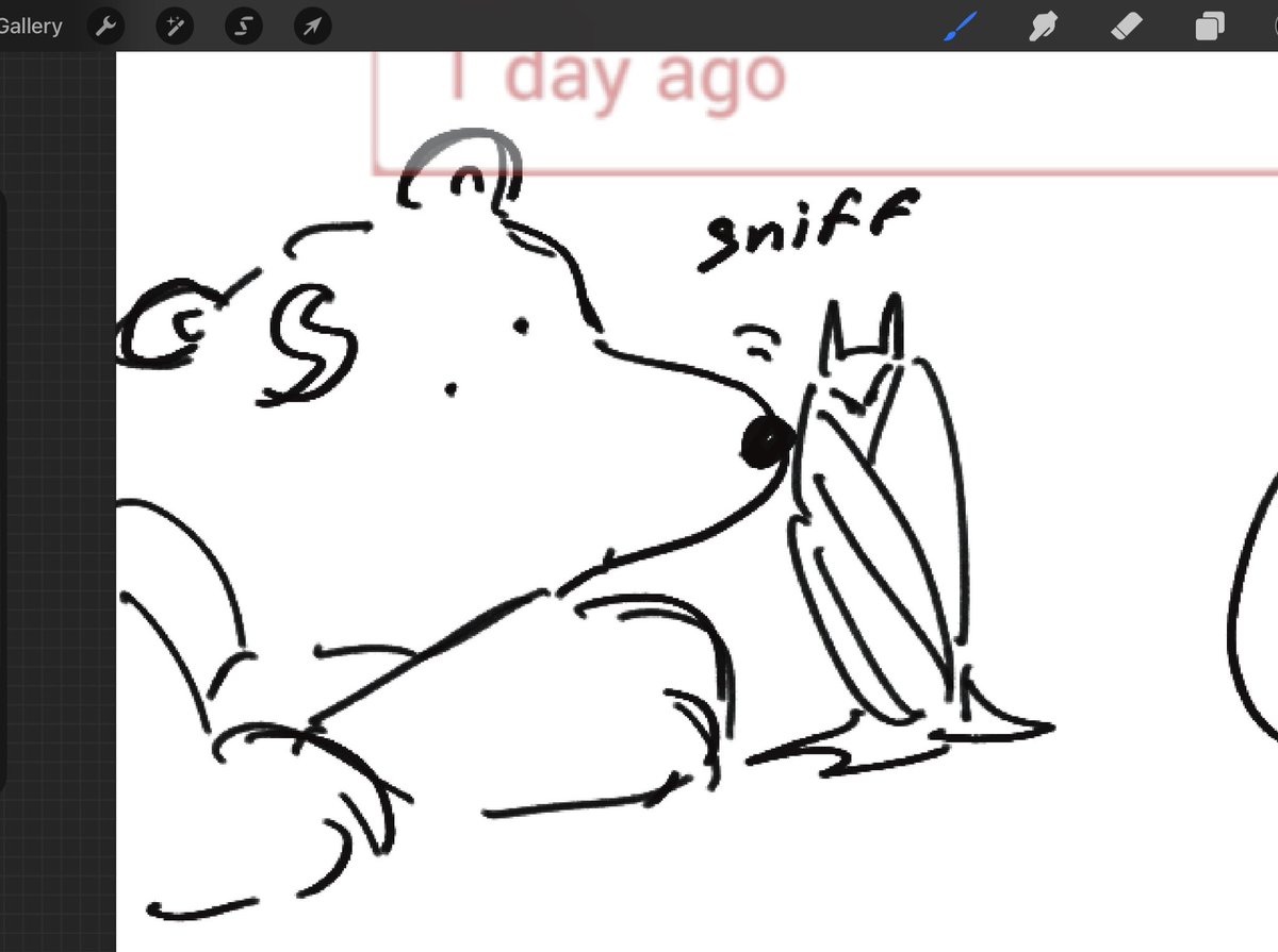 MakiChaifun's tweet photo. Super polar bear and da bat https://t.co/z2voPMQH0u