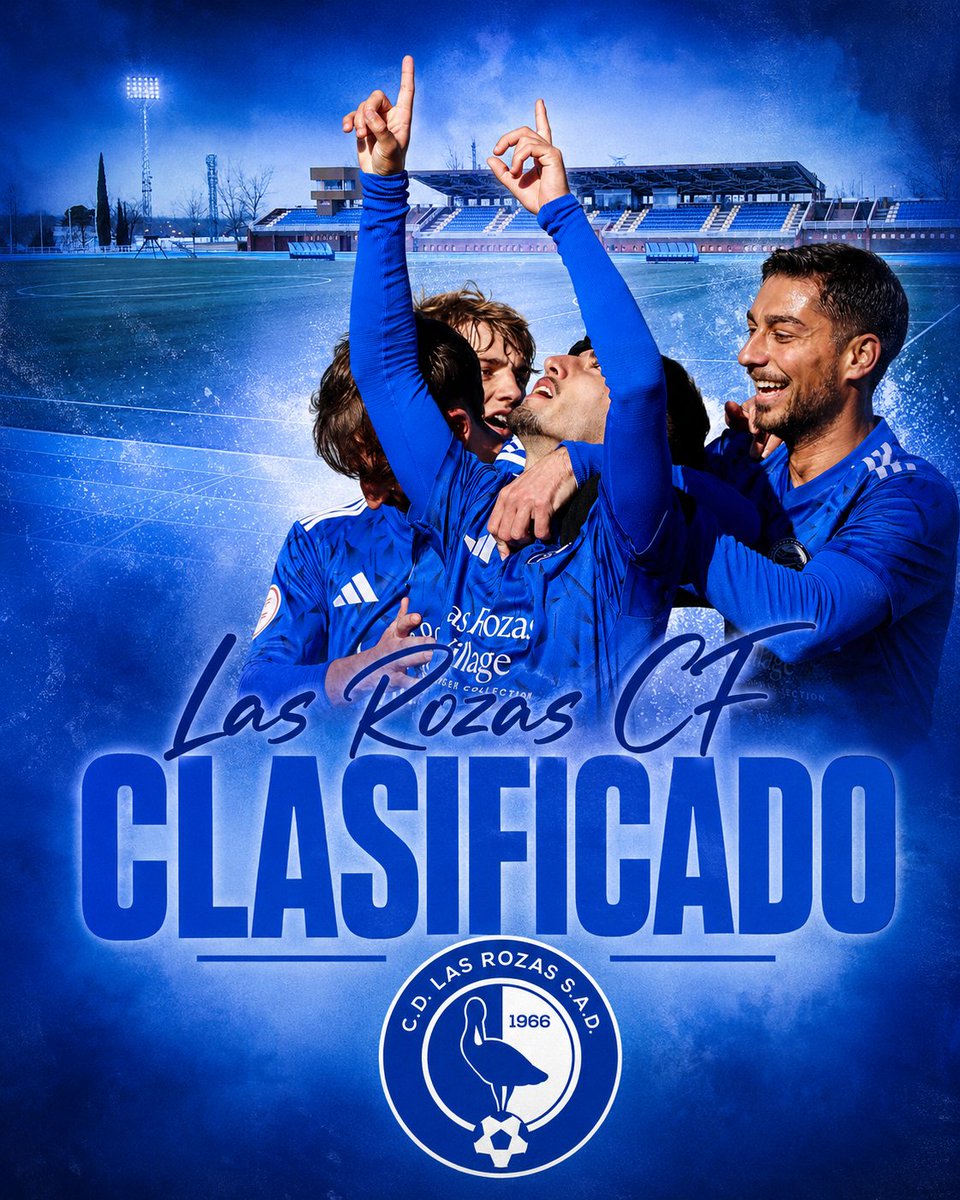 VictorAbajas's tweet photo. ✅ 𝗢𝗙𝗜𝗖𝗜𝗔𝗟 | Las Rozas CF y CF Trival Valderas son los equipos clasificados para la semifinal del Playoff.

⚔️ Se enfrentarán entre sí a doble partido, siendo en Navalcarbón la ida y en La Canaleja la vuelta.

🆚 Quien pase jugará contra el finalista del grupo valenciano. https://t.co/yjIHOMQl5W