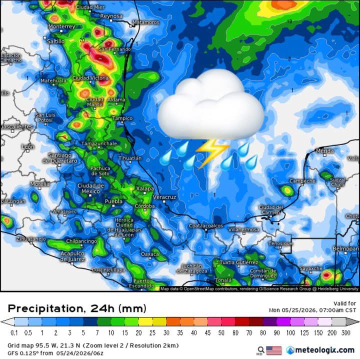 🍁🌧️Meteorología México🥶❄️ tweet media