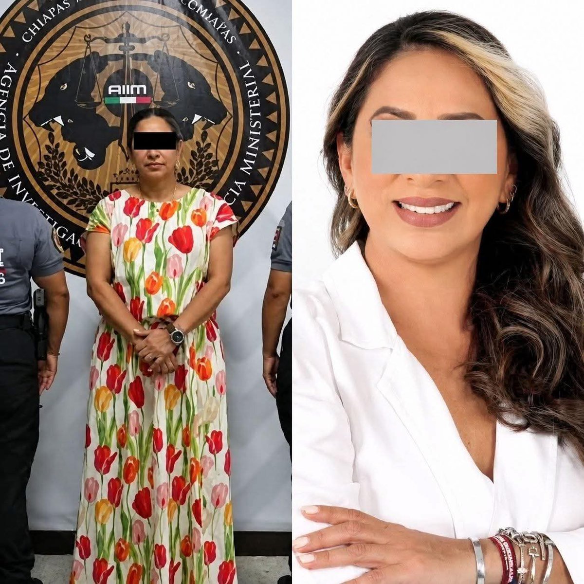 noc266's tweet photo. 🚨CAE OTRA ALCALDESA DE MORENA POR EXTORSIONADORA🚨 
 
La alcaldesa morenista de Jiquipilas, Chiapas, Blanca Yaneth, fue detenida junto con seis funcionarios por su presunta participación en casos de Extorsión agravada. 
#NarcoPoliticosDeMorena https://t.co/UPvrmJc6Ny