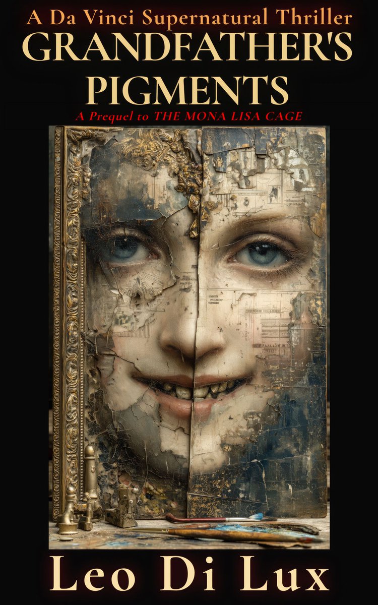 noveliciouss's tweet photo. Confession time.

I've been writing under a pen name for the past year. 
Leo Di Lux. Different genre, darker corner of the brain.

The first novella just dropped: a Renaissance horror about Leonardo da Vinci's grandfather and what he painted that should never have existed.

It's free, if you're curious.

https://t.co/GYshB0OFfb