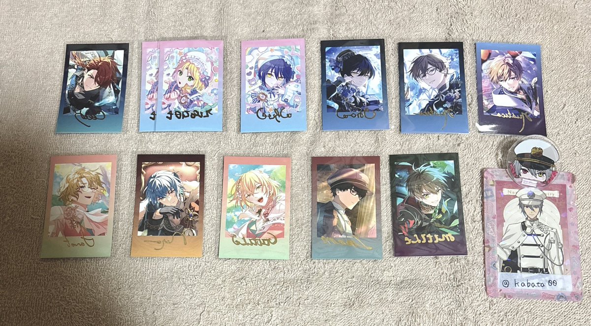 kabata00's tweet photo. 【交換】まほやく 6.5周年 ソナチネ 缶バッジ フォト風カード フォトカ

譲）アーサー リケ カイン ホワイト スノウ ブラッドリー ヒースクリフ ネロ ファウスト シノ ミチル ルチル レノックス ラスティカ クロエ シャイロック ムル

求）同種オーエン

・郵送or博多手渡し
→ https://t.co/O8vU4RYo3C
