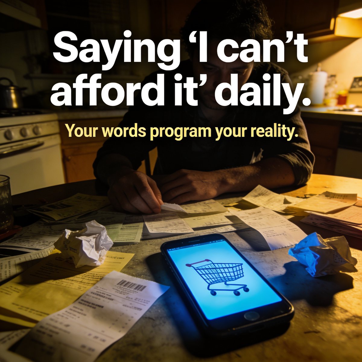 Invaluabletruth's tweet photo. Money Problems?
Hidden Energy Leaks Blocking Money From Finding You 
You may not have an income problem. 
You may have an energy leak. 
It could be: 
Saying “I can’t afford it” daily.
(Your words program your reality.) 
Micro exercise: 
Ask yourself: “What emotion comes up when I think of wealth?” 
That answer is your next healing. 
#MoneyEnergy #ManifestingMoney #LawOfAttraction