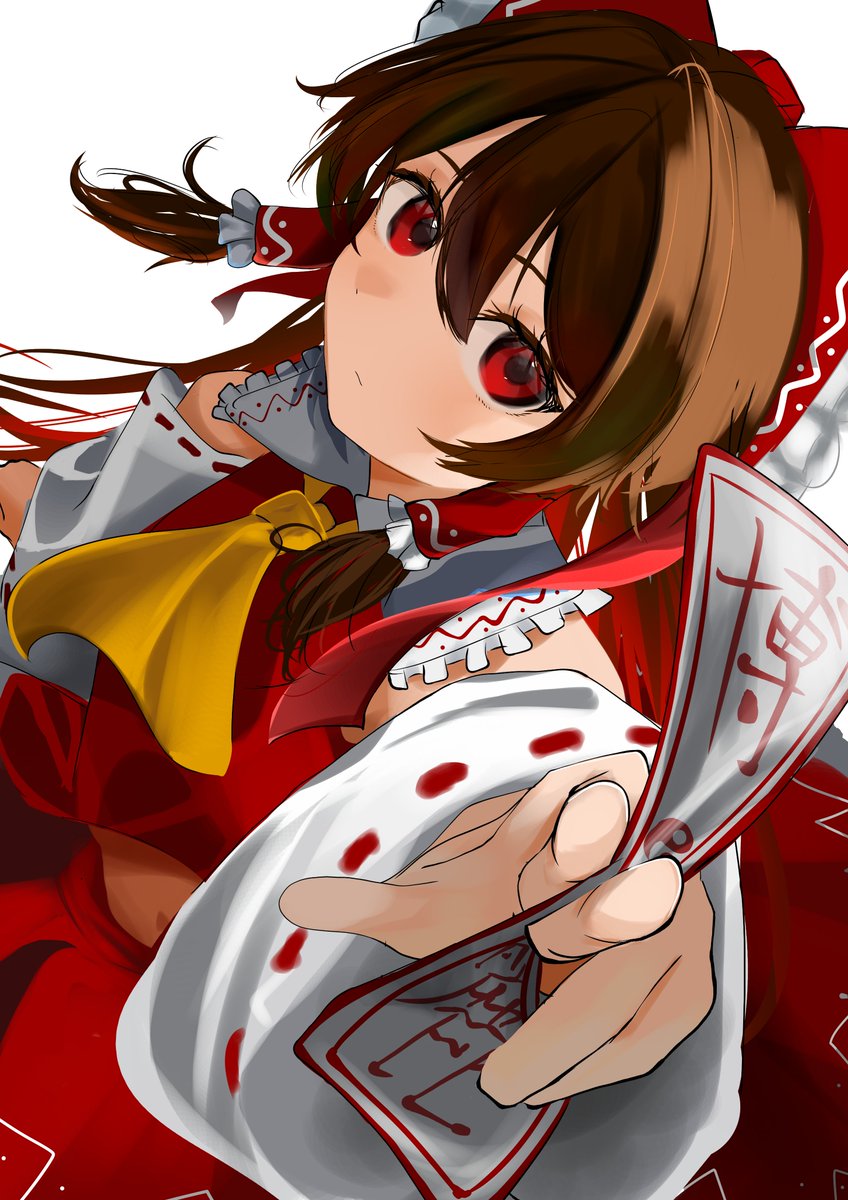 T4r4guu's tweet photo. 博麗霊夢 https://t.co/izQBfO406d