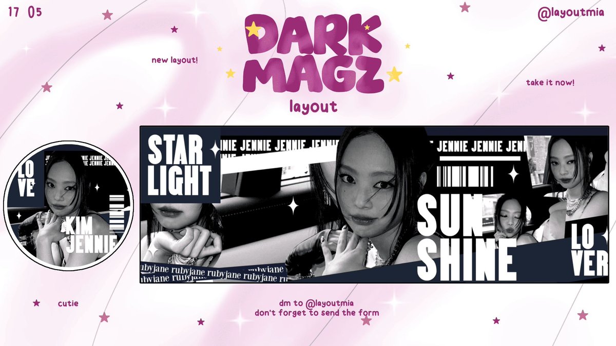 MAGICALWORLDsub's tweet photo. @MAGICALxWORLD ⠀
       Retweet jika kamu mau
       Salah satu layout dibawah ini.
⠀ https://t.co/2QxPbcNcp1