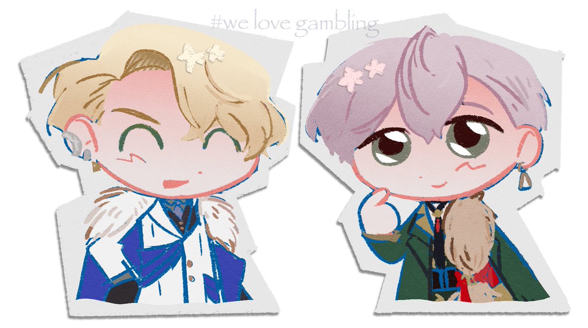 rkbmym's tweet photo. / Crossover 
Two of my faves in casino set! What are the chances !!! 🎰🎰 https://t.co/wHAYIvI8iX