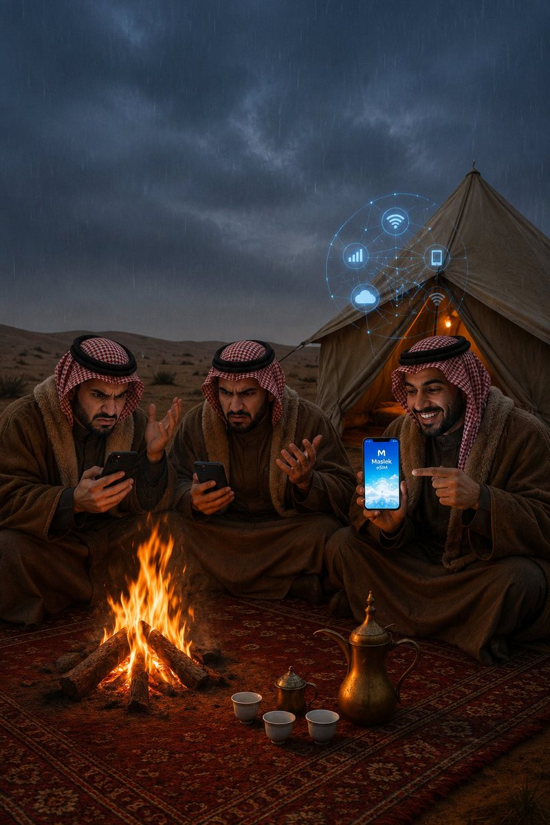 Maslek eSIM tweet media