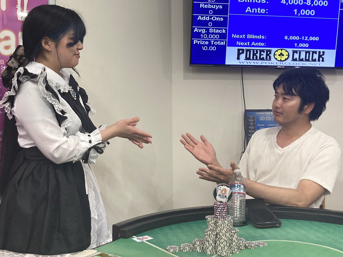 ポーカーコンセプトカフェじゅぴた〜大阪 tweet media