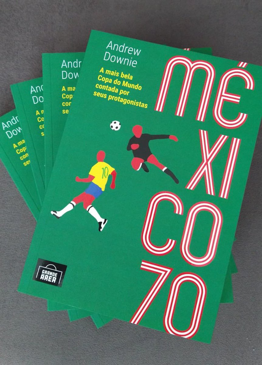 EdGrandeArea's tweet photo. 🚨 ÚLTIMO DIA DE PROMOÇÃO 🚨

Neste domingo, você ainda tem a chance de comprar nossos livros com 50% de desconto. Entre eles está o “México 70”, de @adowniebrazil, sobre a Copa do Mundo de 1970, a Copa do tri. Já garantiu a sua leitura para o Mundial?

📲 https://t.co/bp68h1F86I https://t.co/HyFUpGcAem