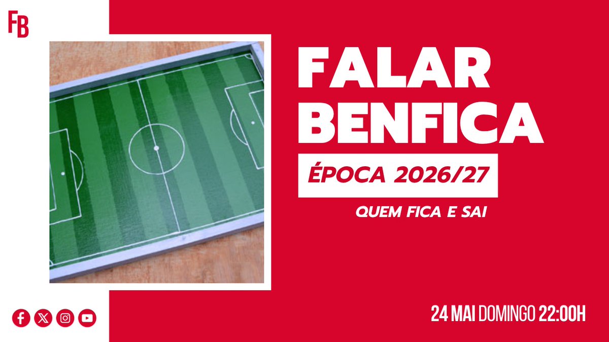 FalarBenfica's tweet photo. Hoje,22h:

Num momento de indefinição sobre quem vai liderar a equipa técnica, os nossos comentadores entram em campo e candidatam-se ao cargo.

Fica o desafio ao Presidente para aproveitar.

Quem quiser, também pode participar!

Viva o Incomparável, o Sport Lisboa e Benfica!🔴⚪️ https://t.co/I5FHXQmYMM