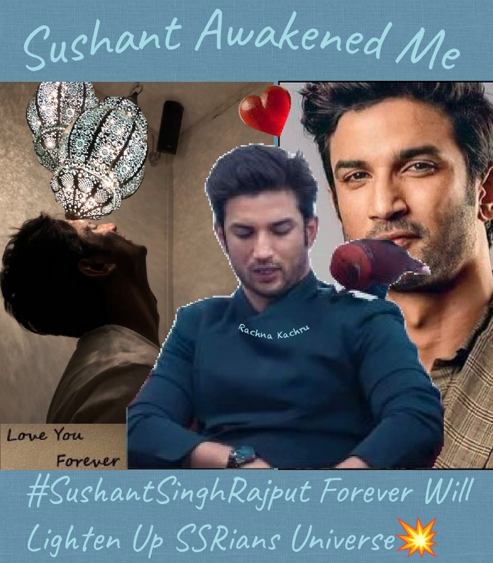 KachruRachna's tweet photo. @Chatarpatarr @itsSSR Well penned🤗🙌🏼
I AM:
Awakened from the dream of awakening
Enlightened from the need to be enlightened
Free of the desire to be free
#selfmusing💫
#Jaishivshambo🔱🙏🏻🤗🦋❤️
~ #SushantSinghRajput𓃵
Our Guiding light Sushant⚡
Sushant Awakened Me
#JusticeForSushantSinghRajput⚖️ https://t.co/b3KllUFrKg