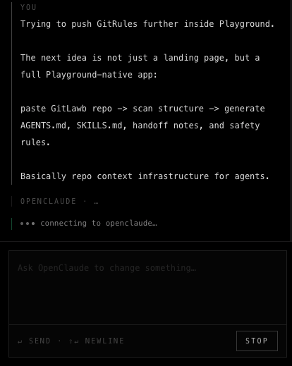 gitrules tweet media