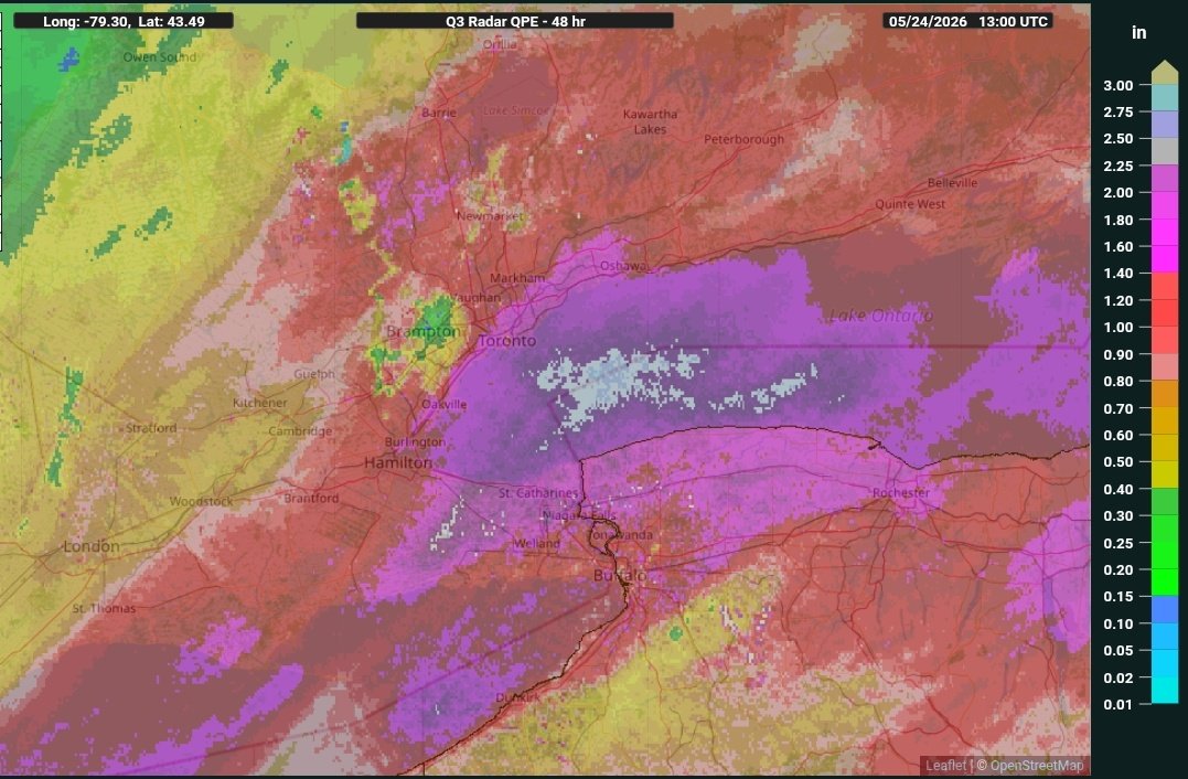 Latest look at rainfall amounts from yesterday's system 👇 It was ...
