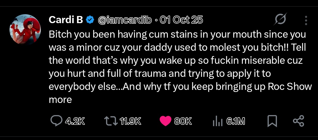 cardi_b's_warrior tweet media