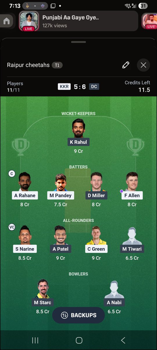 cricketnerd_11's tweet photo. Kkr too winn https://t.co/Qdtu2zM2lN