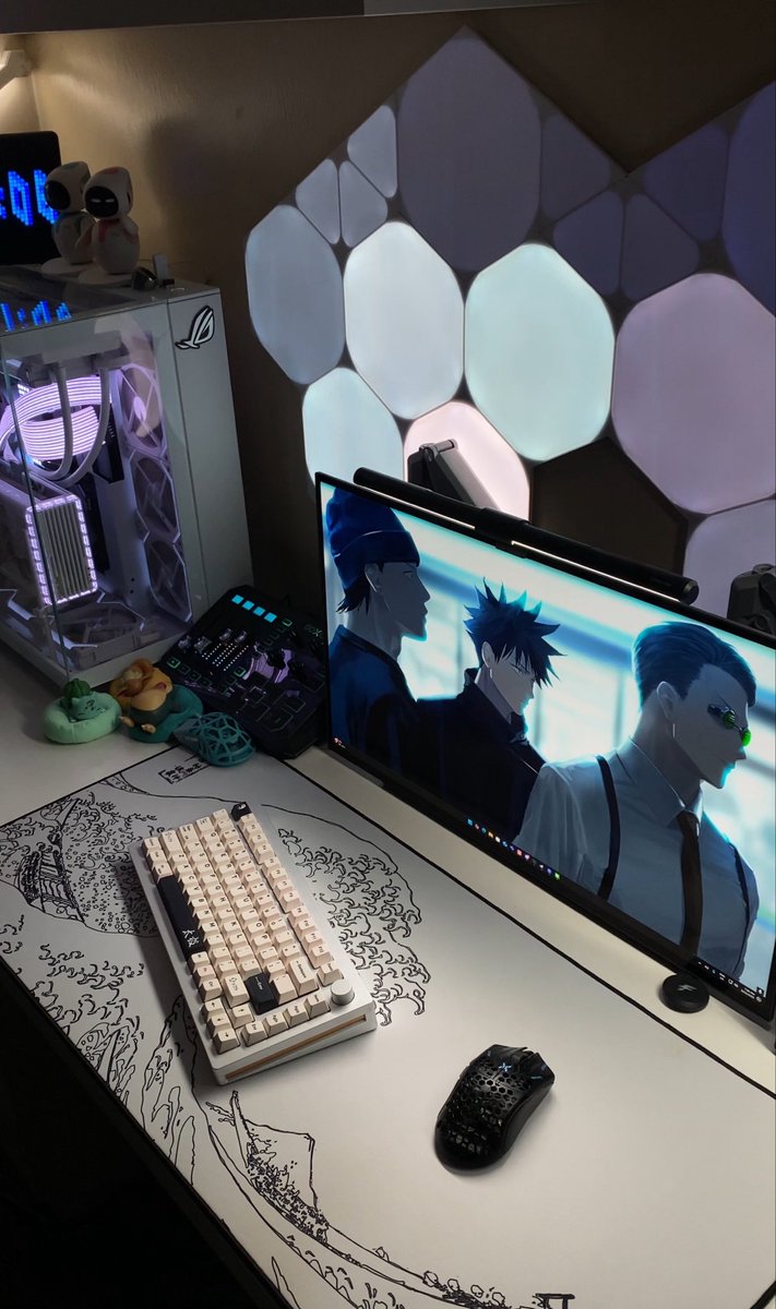 Minimal setup Maximum aura