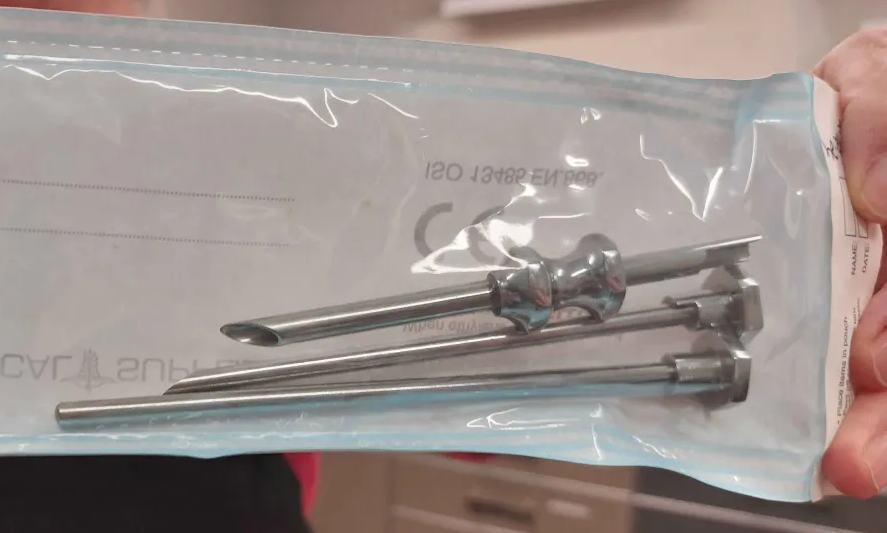 Scyi_ForWork's tweet photo. Don't stress about not having access to implants, the tech is still very new and monotherapy isn't super consistent with these yet, its mostly being used to give people a nice baseline.

This is the needle, which does normally leave a scar.

Hyped to see how it develops tho https://t.co/ij0EWXvEyL
