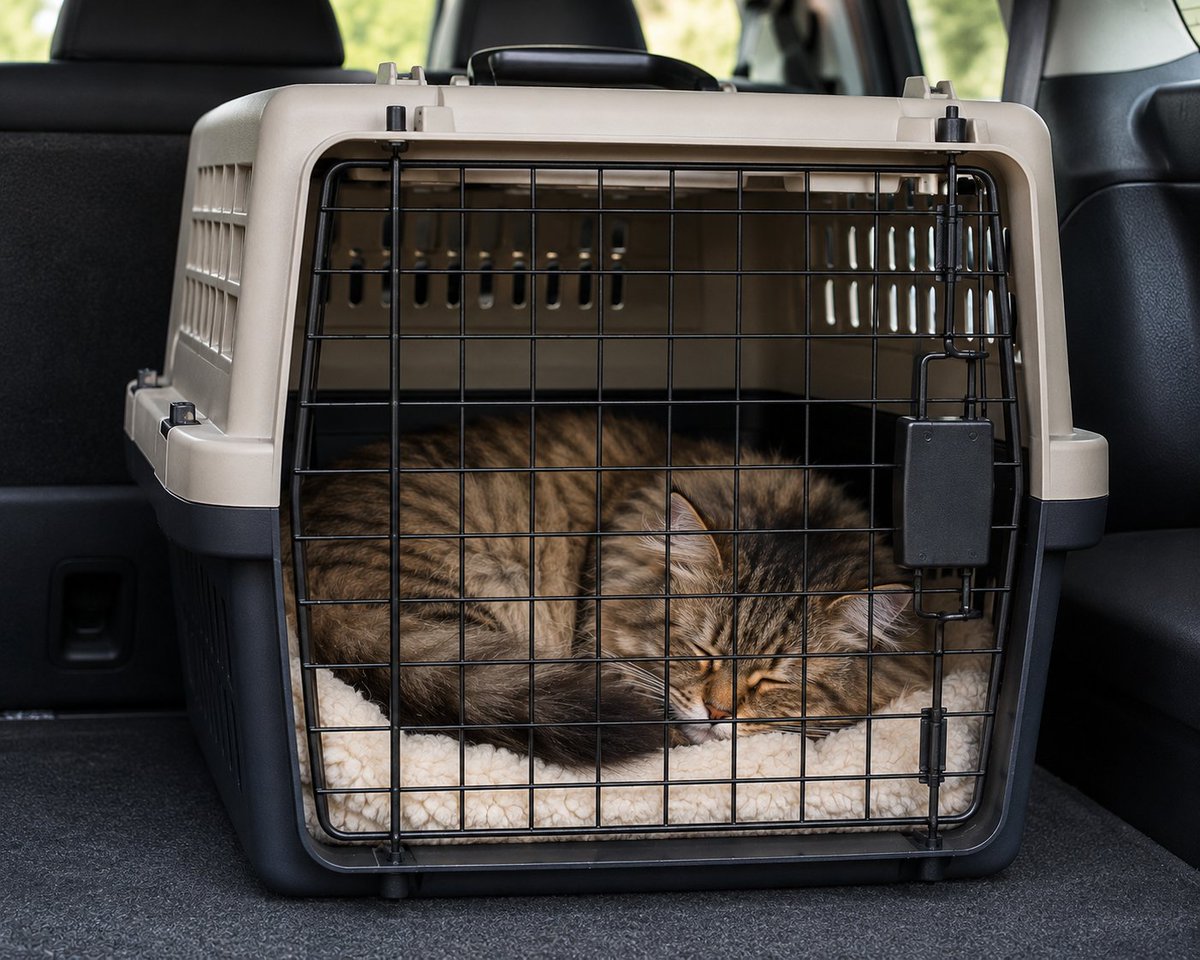 SistersInBiz's tweet photo. Travel reminder:

Secure your pets with a seatbelt attached to their harness (never secure by the collar), or crate before hitting the road.

Keep your beloved friends safe when traveling 

#MemorialWeekend https://t.co/zZVHx78EWH