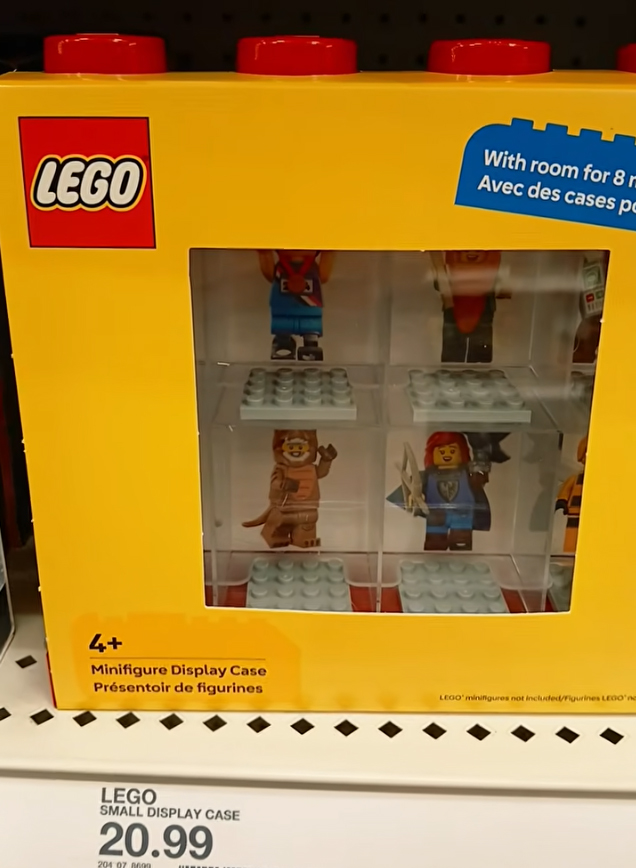 OksanaTenman's tweet photo. Lego Minifigure Display Case in Target 🎯 https://t.co/zo8NW4gGgw #target #target2026 #lego #лего #targetfinds https://t.co/XWrgnpo1Pb