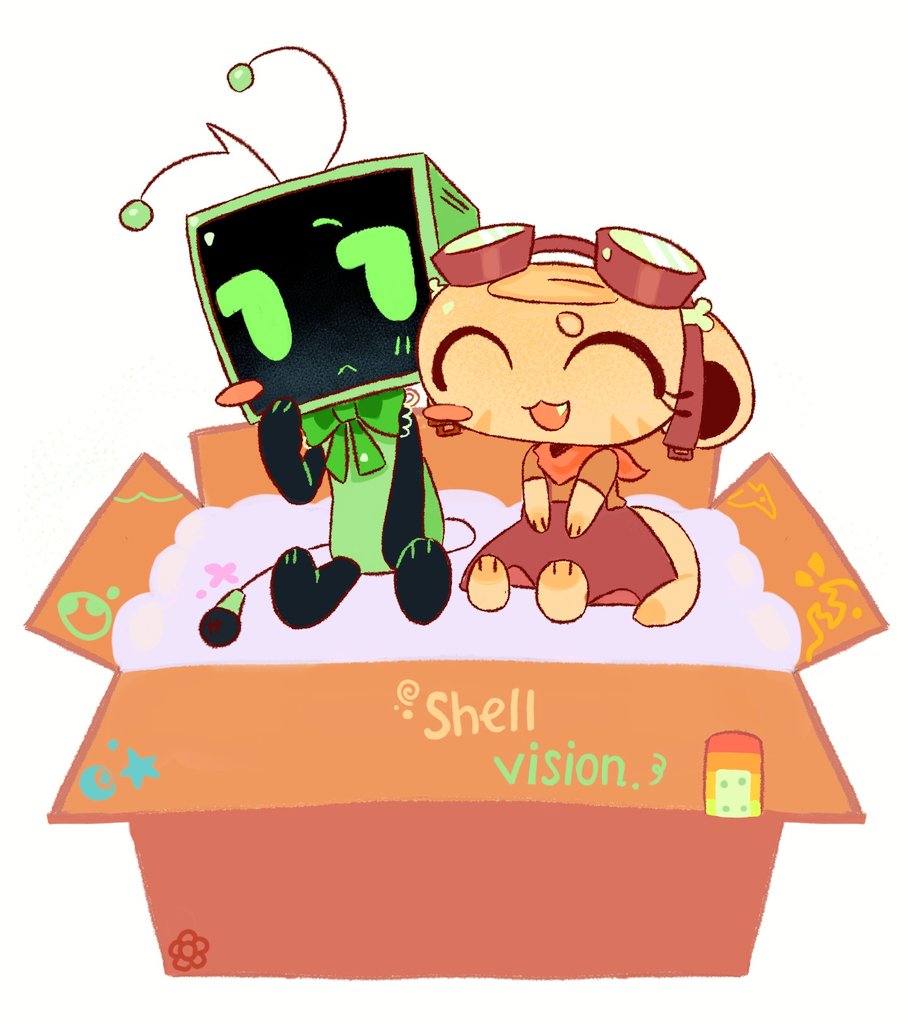 vootliazy2009's tweet photo. Box shellvision 
#dandywolrd #shellvision https://t.co/vAXxWUOlOG