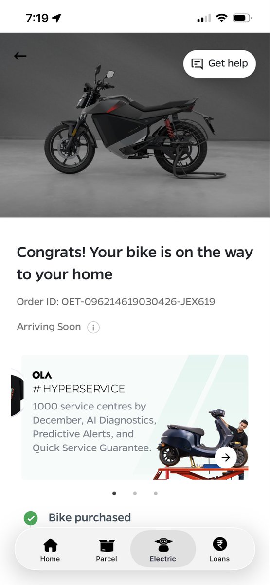 Sudhaldeep1's tweet photo. @OlaElectric Where is my order delivery!! You fraud and cheater. I already complaint today at consumer court for you that you cheat the money from customer and giving RC in steel rod only and don’t give any delivery after i purchased my bike 9.1 kW from 3rd april 26 https://t.co/QlWVQDFLjz
