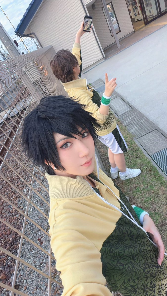 kaseiii's tweet photo. お疲れ様でした🎾🎶テニプリ😄✨

この先輩、ウザイっすわ〜🫩

ドンドンドドドン🥁🎶
 #コスクラ https://t.co/zud7aLnW0q