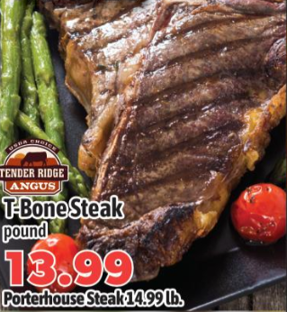 HardingsMarket's tweet photo. Fire up the grill with Tender Ridge Choice Angus Beef Steaks! Tender &amp; Flavorful! https://t.co/hsX5w6SfGG