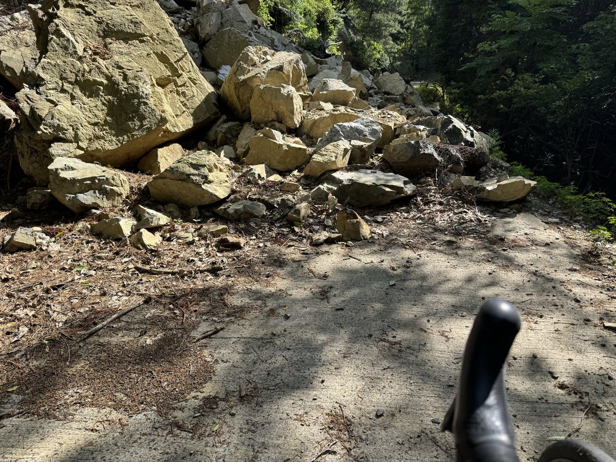 vnb202204's tweet photo. 初めてのお山、思い通りに行かなくて、12時までに帰るため今日は100km諦めた。 https://t.co/td5tI1twxR