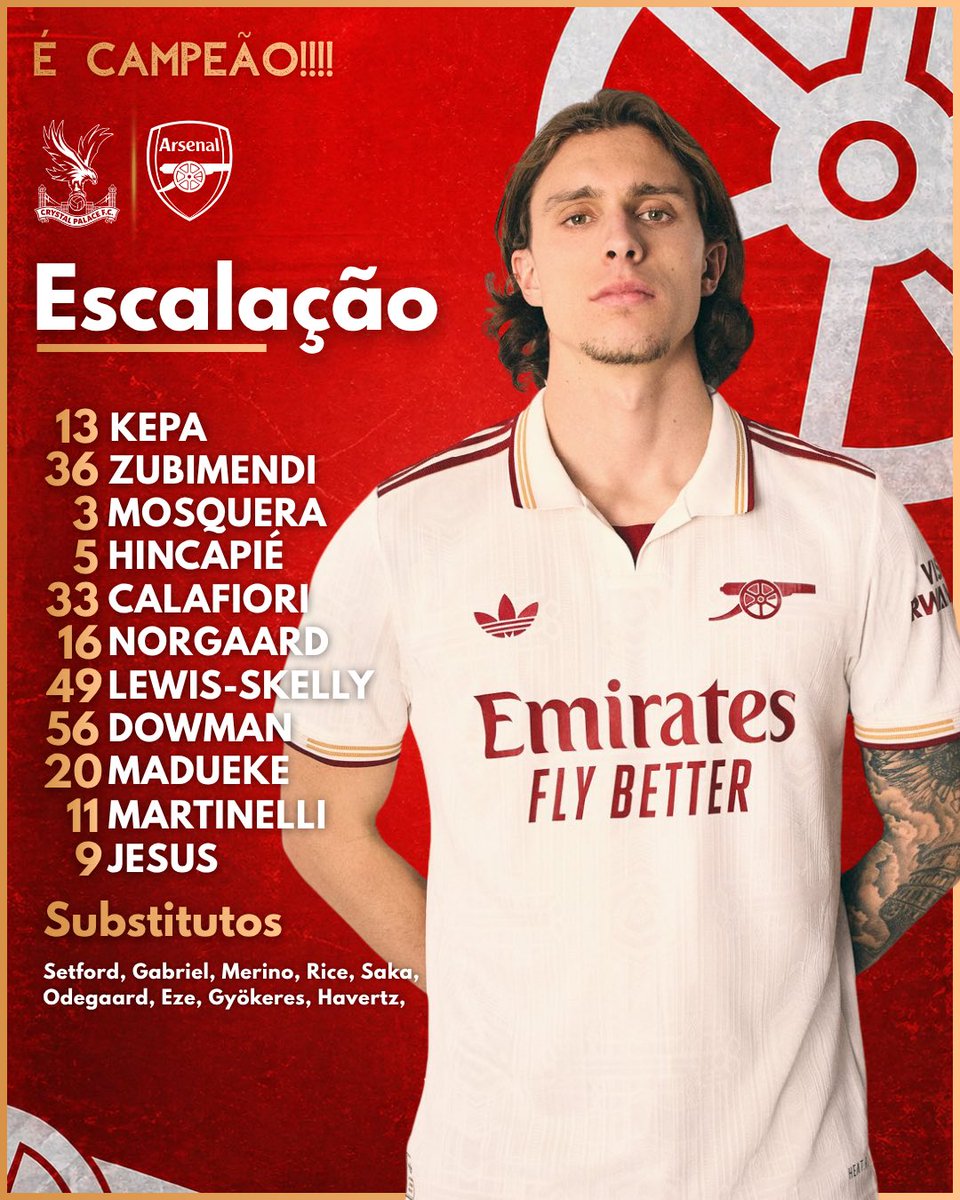 Fala, Gooner! tweet media