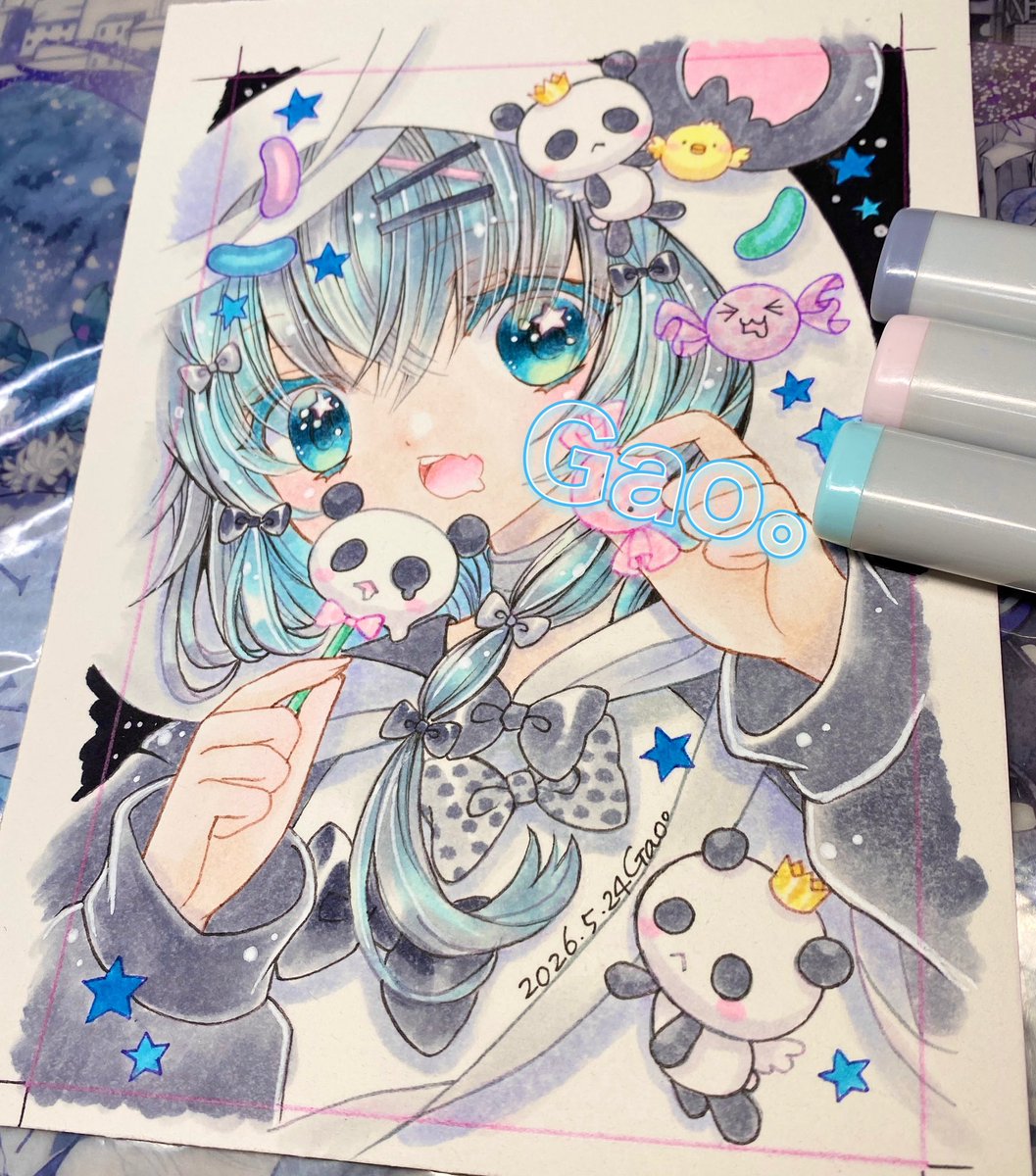 Gao。≡(がぉ。ε:) tweet media