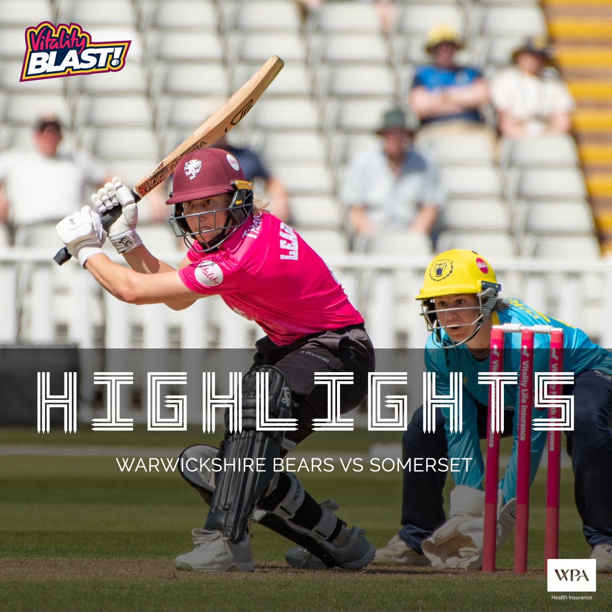 SomersetWomen's tweet photo. HIGHLIGHTS: Somerset secure win with impressive all-round performance! 

➡️➡️➡️ https://t.co/7q4Bk6saOm

#WARvSOM 
#YouAreSomerset 
@WPAinsurance https://t.co/A1KyBjYlMo