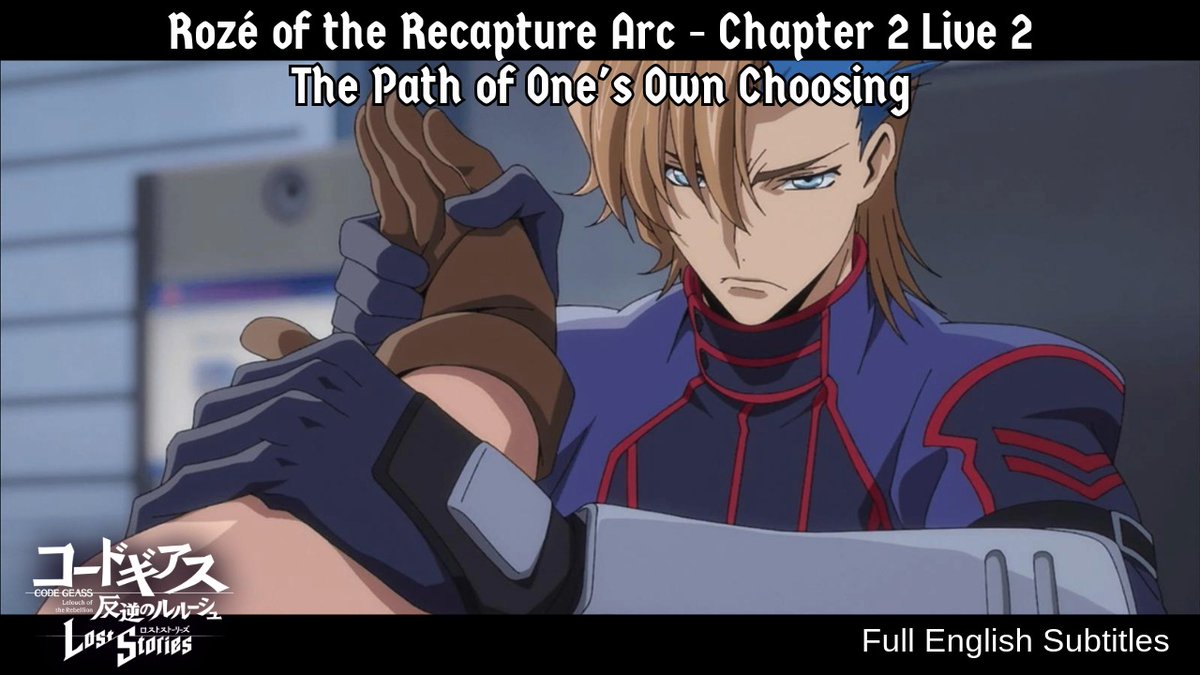 LuiJapan's tweet photo. New Lost Stories Video! Rozé of the Recapture Arc - Chapter 2 Live 2 with Full English Subs!  
Roze Showing off His "Magic".
https://t.co/cVDVIYCSV5
#ロススト #codegeass #RozéOfTheRecapture #EnglishSubs https://t.co/8ocJ1ibO0m