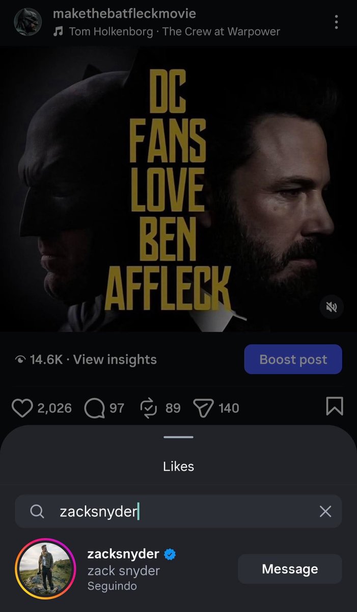 Ben Afflecks “The Batman” tweet media
