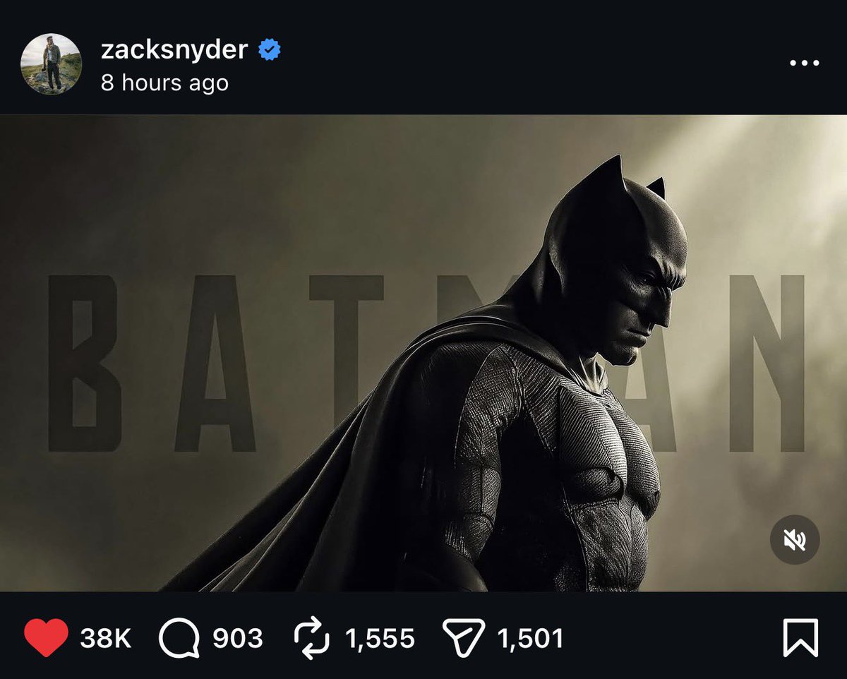 Ben Afflecks “The Batman” tweet media