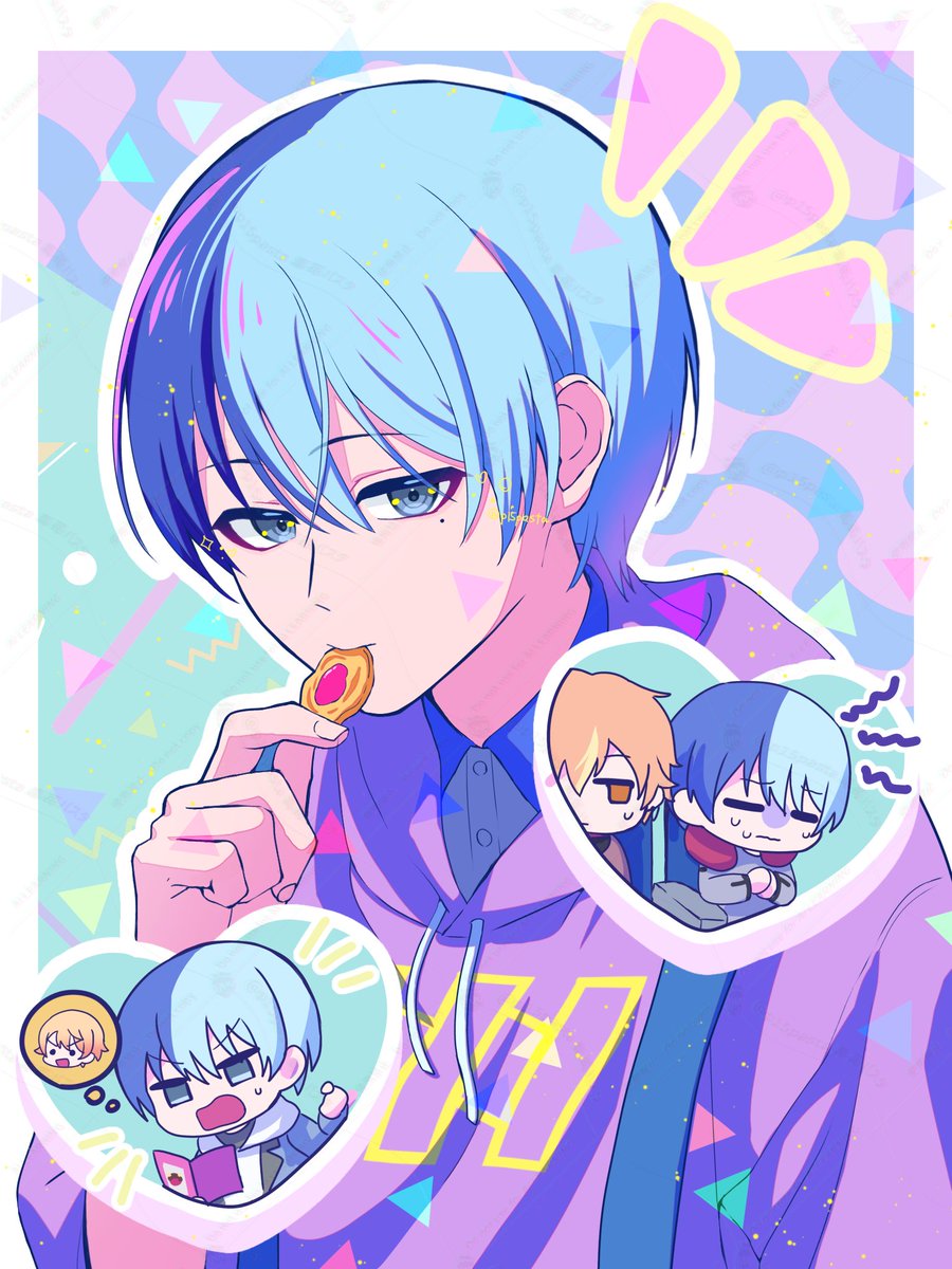 p15pasta's tweet photo. おめでとう🎉
 #prsk_FA #青柳冬弥誕生祭2026 https://t.co/nnDj2y3FSm