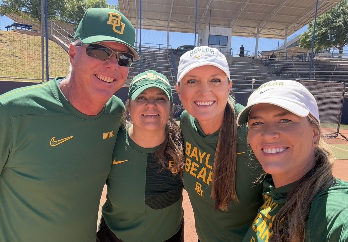 coach_diaz22's tweet photo. There are people God places in your life that leave it permanently better. Coach Newman and Coach Hoot are two of those people.

@Coach_BNewman  — a softball legend and a woman who loves the Lord with everything she has. It shows in the way she coaches, the way she mothers, the way she treats every single person she comes across. She doesn't just talk about her faith — she lives it, every day, in every room she walks into. There is no one quite like her.

@JohniganSteve — a man who has poured so much into the games of softball and baseball, into the art of hitting, and into the people around him. His knowledge is matched only by his joy. He brings laughter wherever he goes, and that laughter is a reflection of a heart that is full and grateful.

We won't have this same coaching staff again and they will be missed immensely. But the fingerprints of two people who love Jesus and love this game will be on this program forever. The 2 of them have changed so many lives, including mine. 

@BUMoore has built @BaylorSoftball on a foundation of Christ, and it will continue to stand. God blessed this staff richly, and I will always be grateful for what He did here. Sic 'Em forever, Coach Newman and Coach Hoot. 💚🐻💛